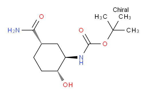 tert-butyl ((1R,2R,5S)-5-carbamoyl-2-hydroxycyclohexyl)carbamate