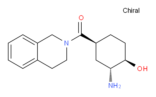 ((1S,3R,4R)-3-amino-4-hydroxycyclohexyl)(3,4-dihydroisoquinolin-2(1H)-yl)methanone