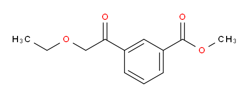 methyl 3-(2-ethoxyacetyl)benzoate