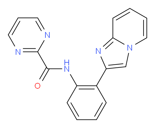 N-(2-(imidazo[1,2-a]pyridin-2-yl)phenyl)pyrimidine-2-carboxamide