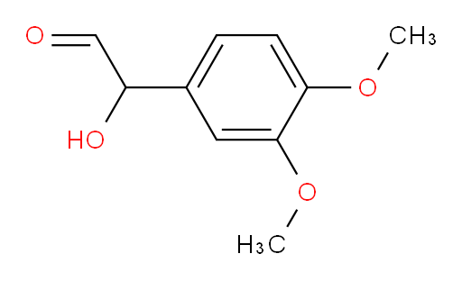 2-(3,4-dimethoxyphenyl)-2-hydroxyacetaldehyde