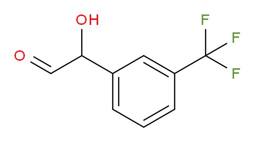 2-hydroxy-2-(3-(trifluoromethyl)phenyl)acetaldehyde