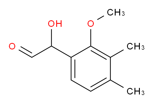 2-hydroxy-2-(2-methoxy-3,4-dimethylphenyl)acetaldehyde
