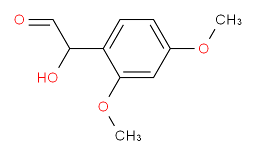 2-(2,4-dimethoxyphenyl)-2-hydroxyacetaldehyde