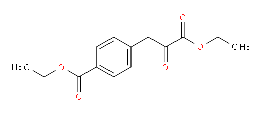 ethyl 4-(3-ethoxy-2,3-dioxopropyl)benzoate