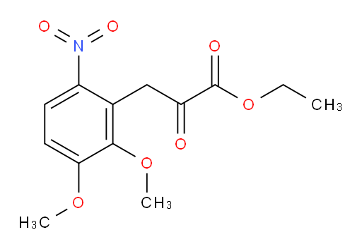 ethyl 3-(2,3-dimethoxy-6-nitrophenyl)-2-oxopropanoate