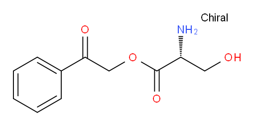 (R)-2-oxo-2-phenylethyl 2-amino-3-hydroxypropanoate