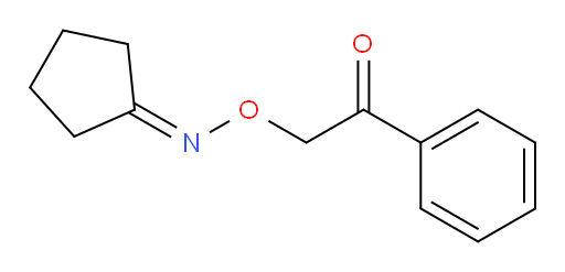 2-((cyclopentylideneamino)oxy)-1-phenylethanone