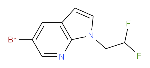 5-bromo-1-(2,2-difluoroethyl)-1H-pyrrolo[2,3-b]pyridine