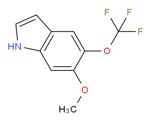 6-methoxy-5-(trifluoromethoxy)-1H-indole