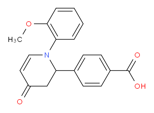 4-(1-(2-methoxyphenyl)-4-oxo-1,2,3,4-tetrahydropyridin-2-yl)benzoic acid
