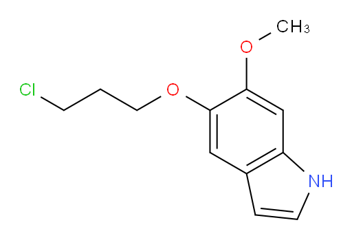 5-(3-chloropropoxy)-6-methoxy-1H-indole
