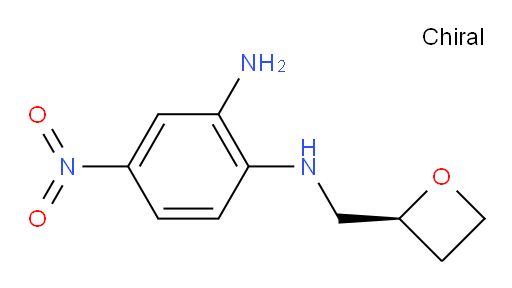 (S)-4-nitro-N1-(oxetan-2-ylmethyl)benzene-1,2-diamine