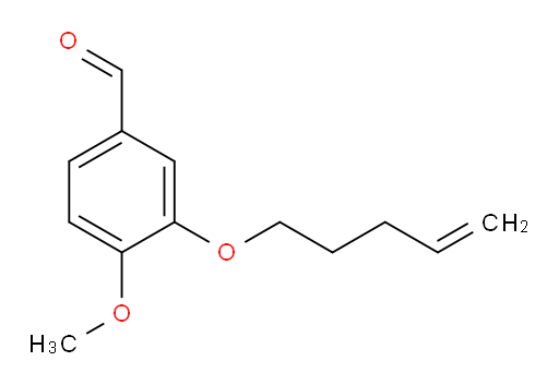 4-methoxy-3-(pent-4-en-1-yloxy)benzaldehyde