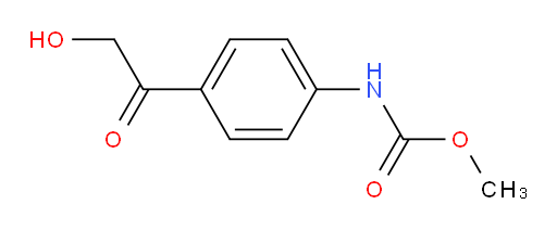 methyl (4-(2-hydroxyacetyl)phenyl)carbamate