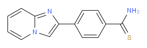 4-(imidazo[1,2-a]pyridin-2-yl)benzothioamide