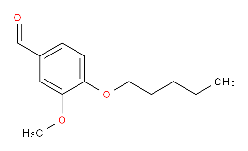 3-methoxy-4-(pentyloxy)benzaldehyde
