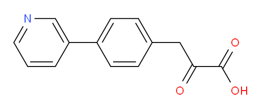 2-oxo-3-(4-(pyridin-3-yl)phenyl)propanoic acid