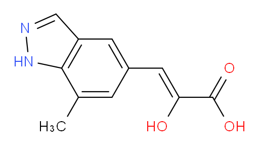 (Z)-2-hydroxy-3-(7-methyl-1H-indazol-5-yl)acrylic acid