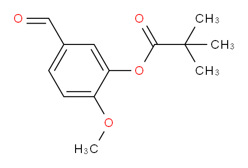5-formyl-2-methoxyphenyl pivalate