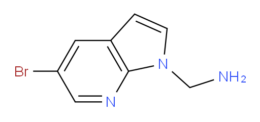 (5-bromo-1H-pyrrolo[2,3-b]pyridin-1-yl)methanamine