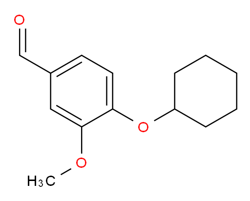 4-(cyclohexyloxy)-3-methoxybenzaldehyde