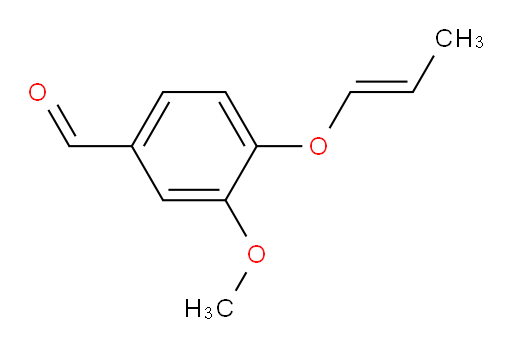 (E)-3-methoxy-4-(prop-1-en-1-yloxy)benzaldehyde
