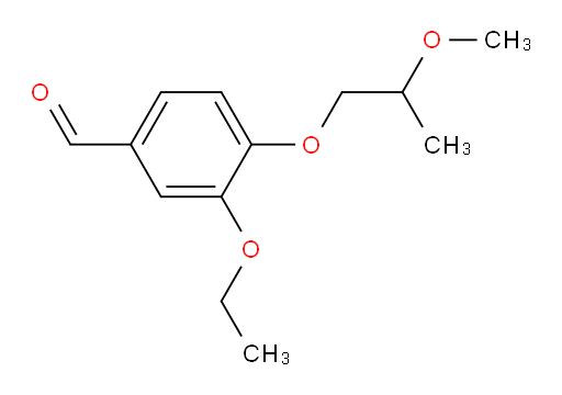 3-ethoxy-4-(2-methoxypropoxy)benzaldehyde