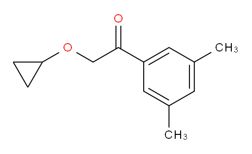 2-cyclopropoxy-1-(3,5-dimethylphenyl)ethanone