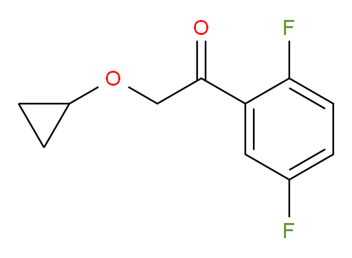 2-cyclopropoxy-1-(2,5-difluorophenyl)ethanone