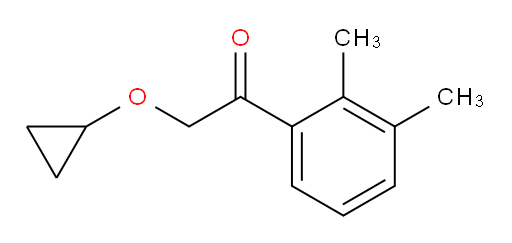 2-cyclopropoxy-1-(2,3-dimethylphenyl)ethanone