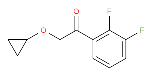 2-cyclopropoxy-1-(2,3-difluorophenyl)ethanone
