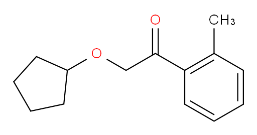 2-(cyclopentyloxy)-1-(o-tolyl)ethanone
