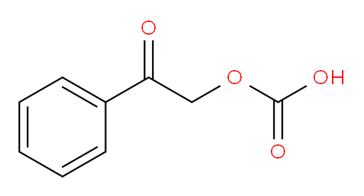 2-oxo-2-phenylethyl hydrogen carbonate