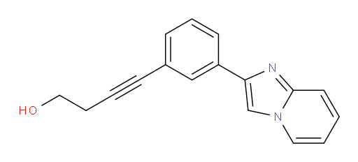 4-(3-(imidazo[1,2-a]pyridin-2-yl)phenyl)but-3-yn-1-ol