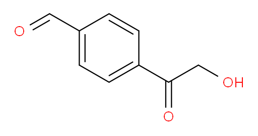 4-(2-hydroxyacetyl)benzaldehyde