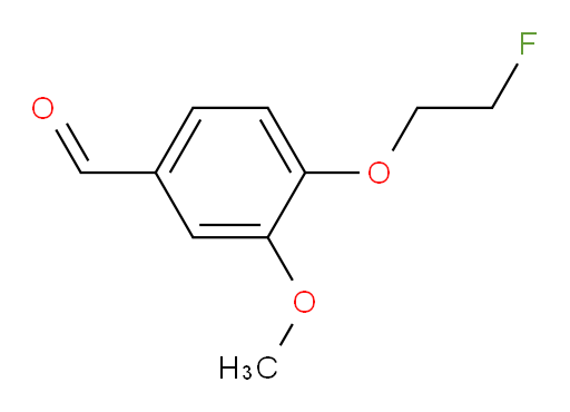 4-(2-fluoroethoxy)-3-methoxybenzaldehyde