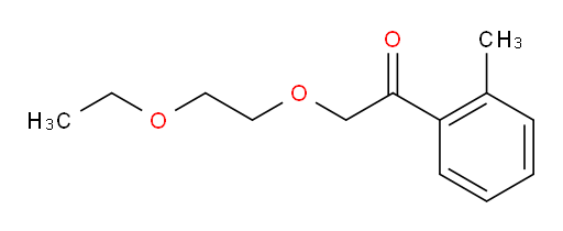 2-(2-ethoxyethoxy)-1-(o-tolyl)ethanone