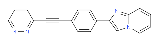 2-(4-(pyridazin-3-ylethynyl)phenyl)imidazo[1,2-a]pyridine