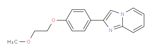 2-(4-(2-methoxyethoxy)phenyl)imidazo[1,2-a]pyridine