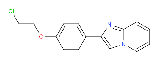 2-(4-(2-chloroethoxy)phenyl)imidazo[1,2-a]pyridine