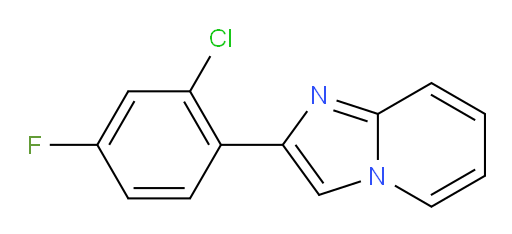 2-(2-chloro-4-fluorophenyl)imidazo[1,2-a]pyridine