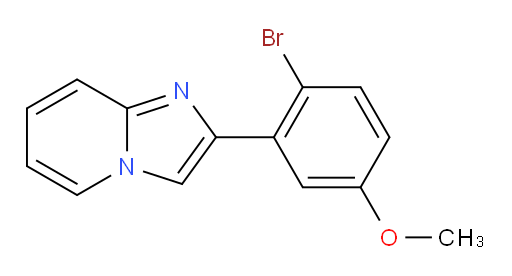 2-(2-bromo-5-methoxyphenyl)imidazo[1,2-a]pyridine