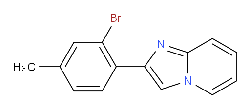 2-(2-bromo-4-methylphenyl)imidazo[1,2-a]pyridine