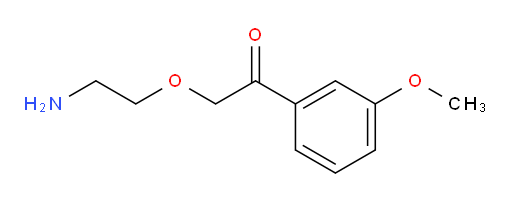 2-(2-aminoethoxy)-1-(3-methoxyphenyl)ethanone