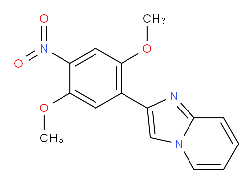 2-(2,5-dimethoxy-4-nitrophenyl)imidazo[1,2-a]pyridine