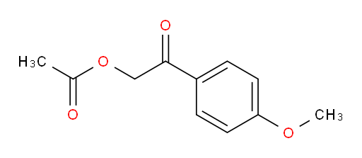 2-(4-methoxyphenyl)-2-oxoethyl acetate