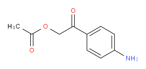 2-(4-aminophenyl)-2-oxoethyl acetate