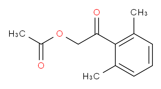 2-(2,6-dimethylphenyl)-2-oxoethyl acetate