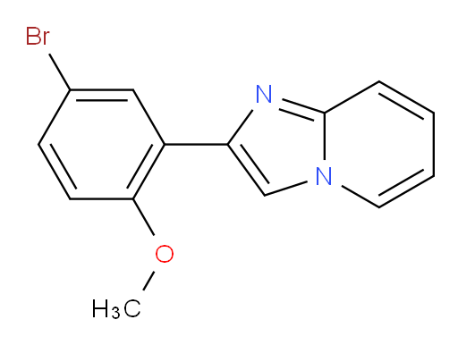 2-(5-bromo-2-methoxyphenyl)imidazo[1,2-a]pyridine